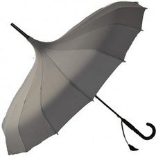 Walking Umbrella Ladies Grey