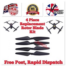 4 x Drone Rotor Blades Hubsan H501A H501C H501M H501S W H501S Pro MJX B3 BUGS 3