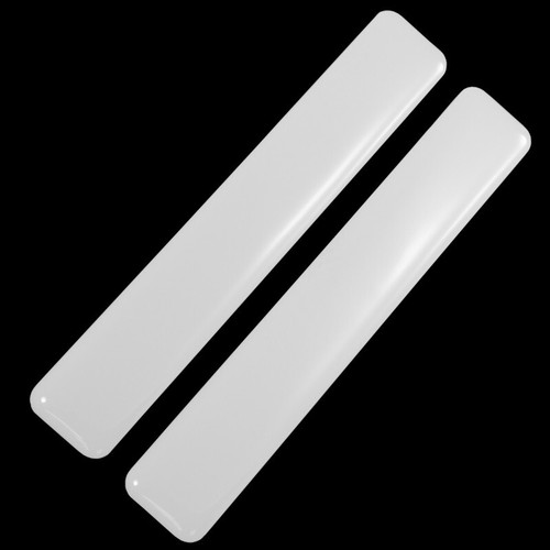 120 white sticker domed - 2x,