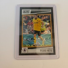Pedro Neto - Wolves(Chelsea/Portugal) - Panini Score - 1/1 Black Swirl