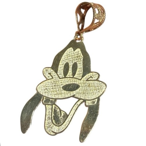 10k gold goofy character charm - 10k,