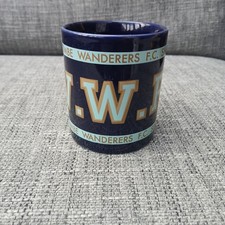 Vintage Wycombe Wanderers Football Mug Cup Made In England Kilncraft