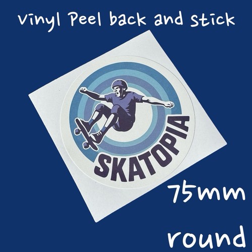 Skatopia vinyl sticker classic - sticker,