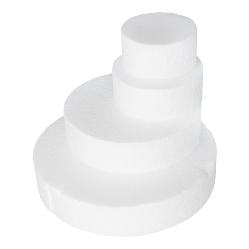 Round foam cake dummies tier - cake,