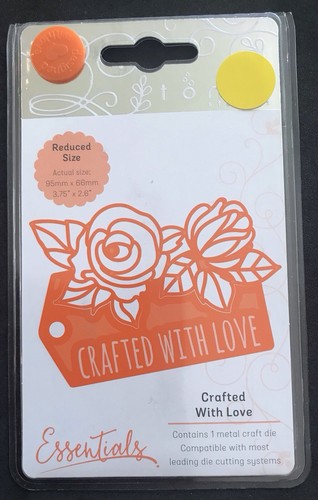 Crafted with love - gift, tag