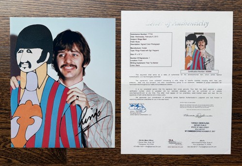 Signed ringo starr - signed,