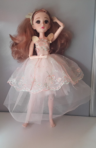 Ball jointed doll fixed - doll,
