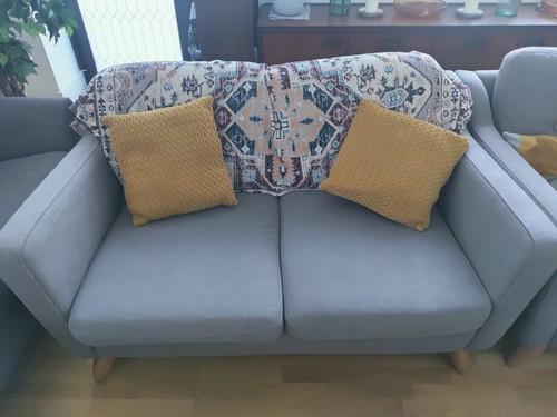 Ercol cosenza grey seat sofa - grey,