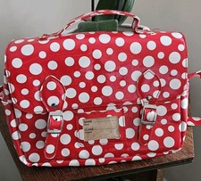 Polka dot Insulated School  Lunch Bag  Thermal Cool/Hot Food Storage Tote Bag