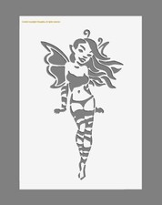 Fairy MYLAR STENCIL bedrooms