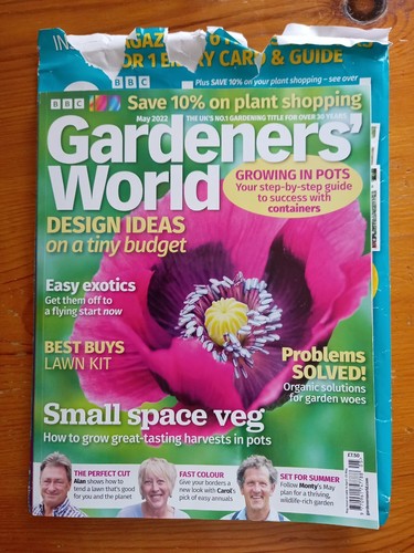 Gardeners world magazine may - magazine,