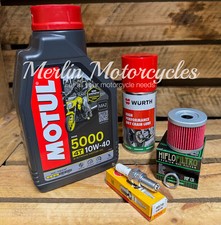 Suzuki Marauder GZ125 1998-2013 MOTUL 5000 10w40 Service Kit - Next Day