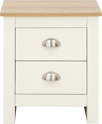 Lancaster cream with oak top - cream,