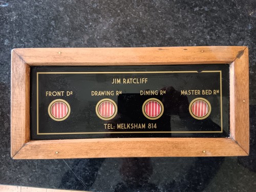 Butlers bell indicator - indicator, box