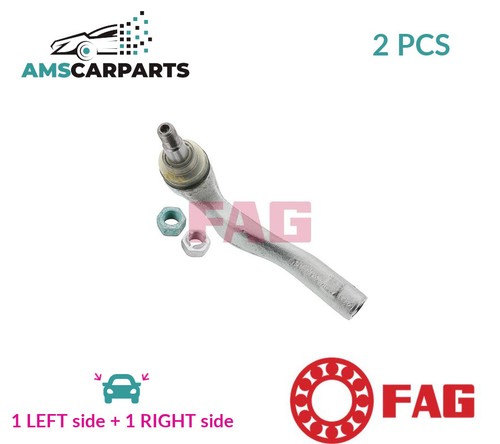 Track rod end - track, pair