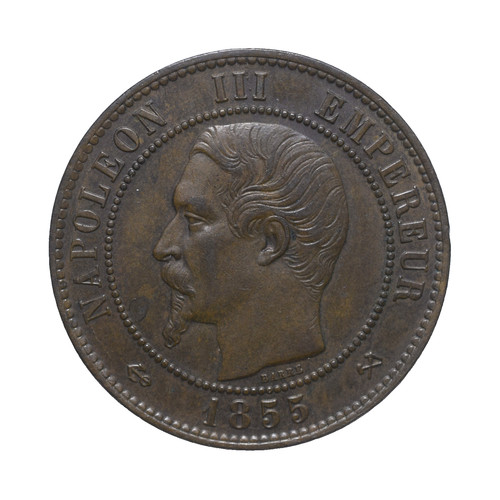 1855 france centimes - france,