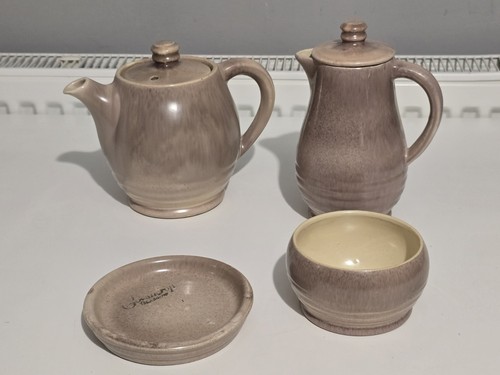 Govancroft pottery tea set - govancroft,