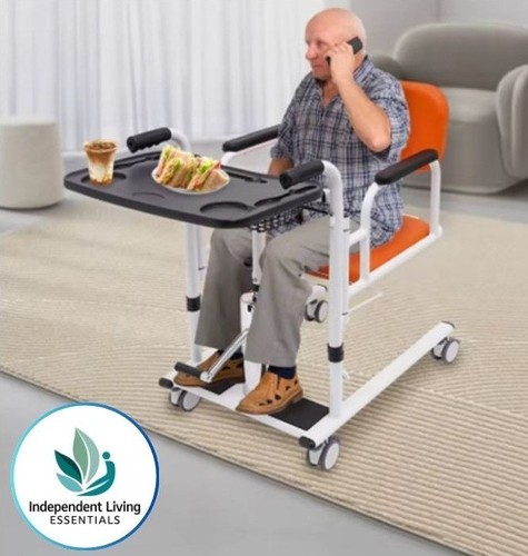Hydraulic lift transfer chair - hydraulic,