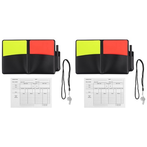 Soccer referee kit - kit,, warning