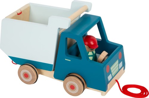 Small foot pull along dump - small, pull-along