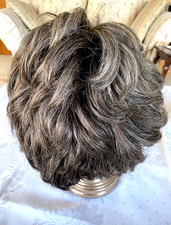 Full Cap Wig by CARMEN Adjustable  + griptape fit. VERY Realistic colour + Cut