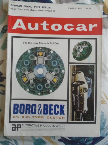 Autocar aug 1963 rolls royce - autocar,