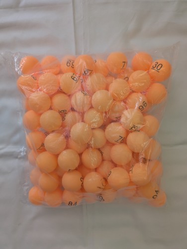 100 pcs numbered - 100, ping