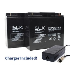2 x 12v 22AH SLK POWER