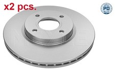 X2 PCS FRONT BRAKE DISC ROTOS