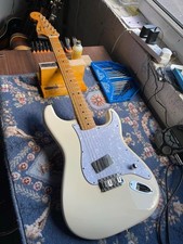 Fender Stratocaster Custom Jimi Hendrix Olympic White W/ Bare Knuckle Polymath