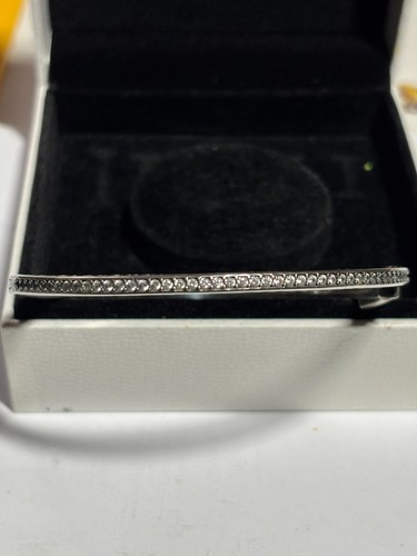 Pandora radiant hearts bangle - radiant,