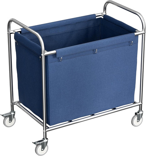 Large commercial laundry cart - large,