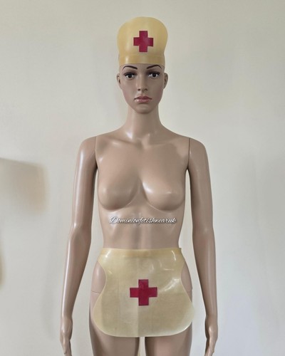 Latex nurse apron - , rubber