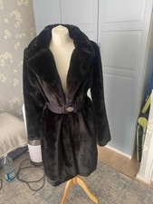 Guess Women’s Black Faux Fur