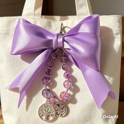 Handmade lavender bag - lavender,