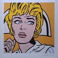 Roy Lichtenstein Signed -