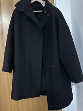 COS FUNNEL-NECK BOILED-WOOL COAT - Size EUR-XXS Used but very good condition