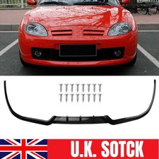 For Mg TF Cupra Car Front Bumper Lip Spoiler Splitter Body Kit Spoiler + Screws
