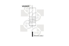 BGA V029429 Outlet valve for