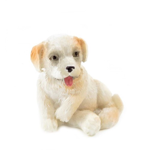 Dolls house champagne puppy - champagne,