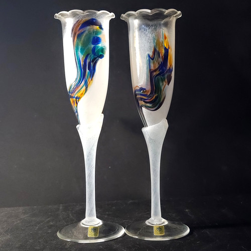Bohemia glass art champagne - bohemia,
