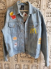 NWT McDonald's Uber Eats Denim