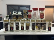 15 x Glass Coffee Jars With