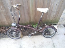 Original 1960's Raleigh RSW 16 bicycle for restoration