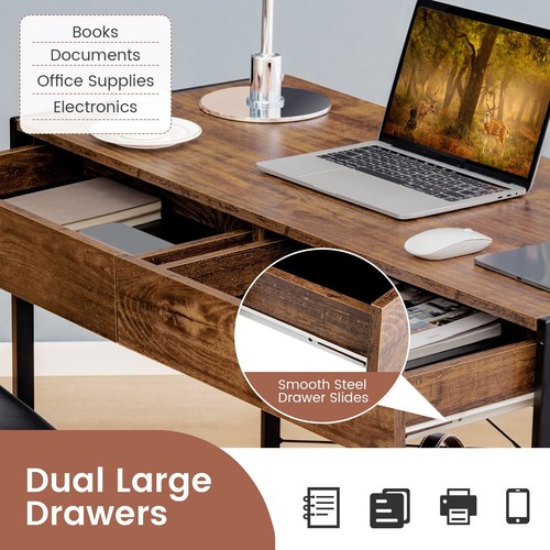 112cm computer desk - computer,