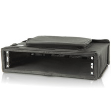 Black padded flight case - flight,