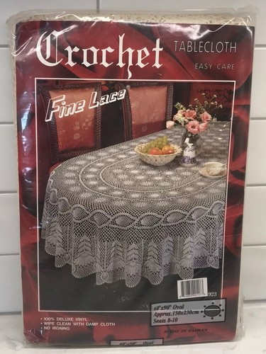 New vinyl crochet lace look - lace,