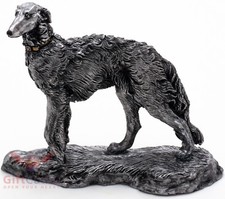 Tin Pewter Figurine of Borzoi