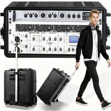 4U Rack Mount Flight Case with