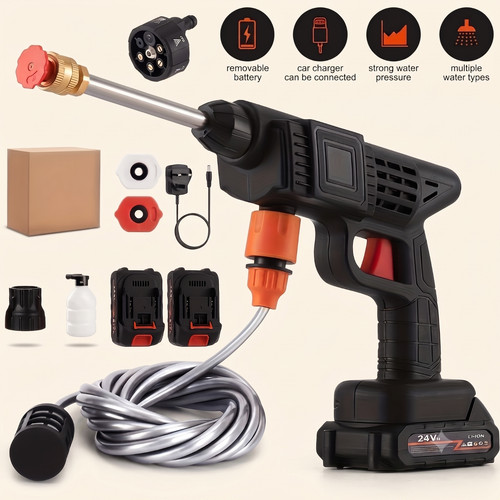 6in1 cordless pressure washer - pressure,
